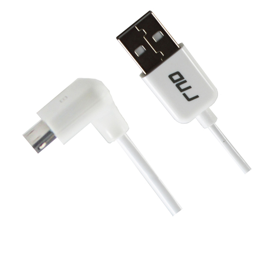 Picture of RND Accessories Apple Certified 30 Pin Right Angle Cable For Ipad&#44; iPhone 4&#44; Ipod Classic - 3 ft.&#44; White
