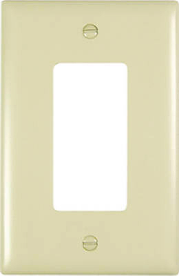 Picture of Pass & Seymour SPO26IU Wall Plate- 1 Gang- Ivory