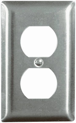 SS8CC50 1 Gang Duplex Stainless Steel Wall Plate