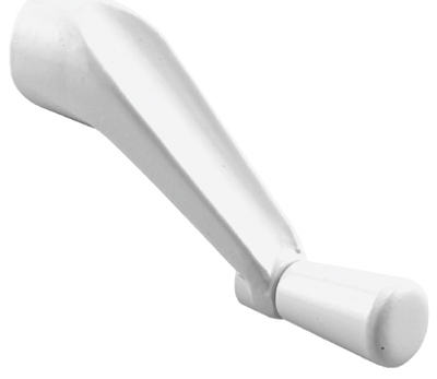 Prime Line 174650 0.37 in. Crank Style Handle - White