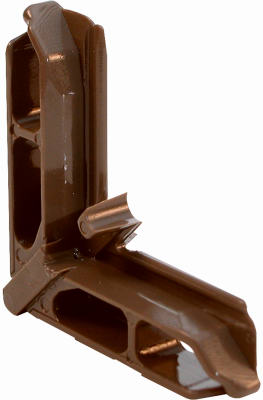Prime Line PL 15757 Terratone Bronze Screen Frame Corner