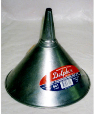 641 7.75 in. Galavanized Utility Funnel