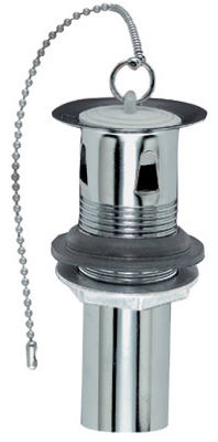 681K 1.25 x 5 in. Chrome Plated Co Plug