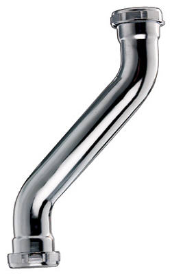 1037K 1.25 in. Chrome Plated Double Offset Trap