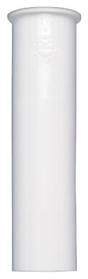 10-6WK 1.5 x 6 in. Plastic Sink Tail Piece, White