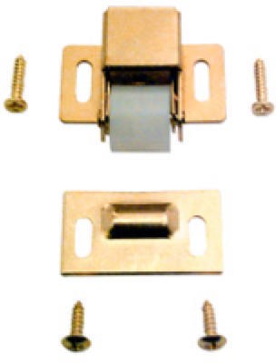 241938 Plastic Cabinet & Closet Door Roller Catch - Clear - 0.75 ft. x 0.63 in. - Durable Design