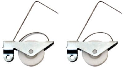 11101 1 in. Adjustable Sliding Screen Door Tension Roller, Pack - 2