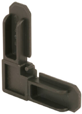 PL 14285 0.75 x 0.31 in. Bronze Screen Frame Corner