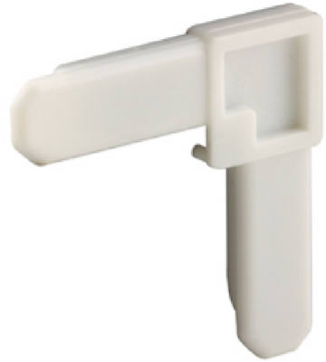 PL 14298 Nylon Screen Frame Corners - White - Pack of 100 - Durable Design