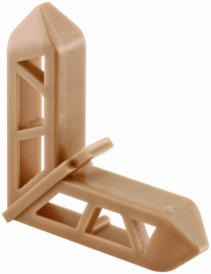 PL 15767 0.75 X 0.43 in. Bronze, Plastic Screen Frame Corner, 20 Pack