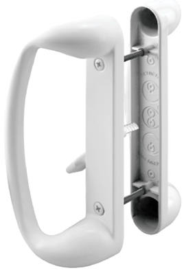 142262 Sliding Patio Door Handle Set - White