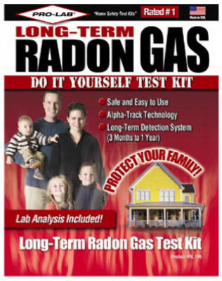 RL116 Long Term Radon Gas Test Kit