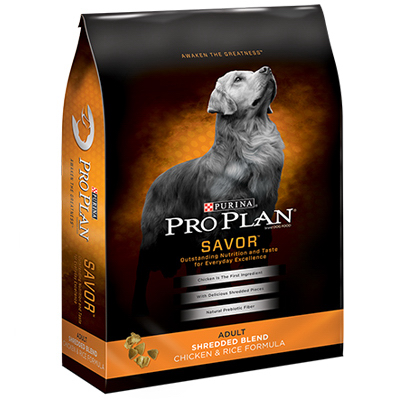 Purina 13054 Proplan Savor Chicken & Rice Shredded Blend Dog Food - 6 lbs -  203545