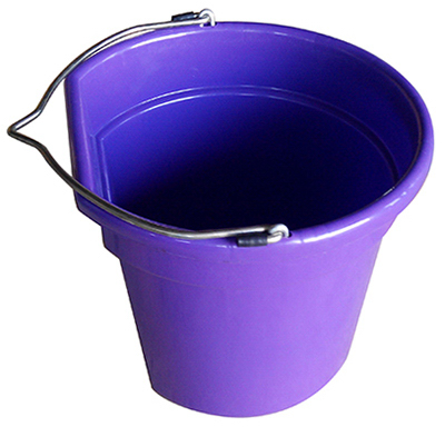 Picture of Master Rancher MR20QP-FSB-PURP 20 Quart Purple Flat Bucket