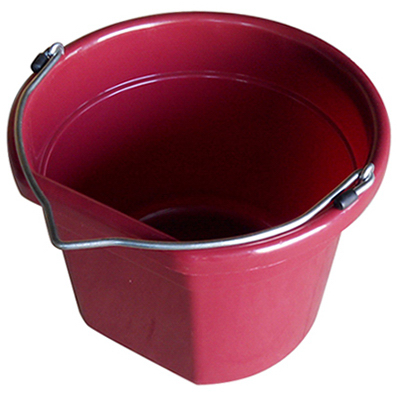 Picture of Master Rancher MR8QP-FSB-DK RED 8 Quart Red Flat Bucket