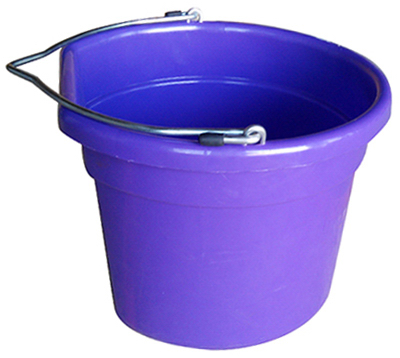 Picture of Master Rancher MR8QP-FSB-PURP 8 Quart Purple Flat Bucket
