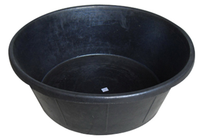 Picture of Master Rancher MR3GR-PAN-BLK 3 Gallon Rubber Feed Pan