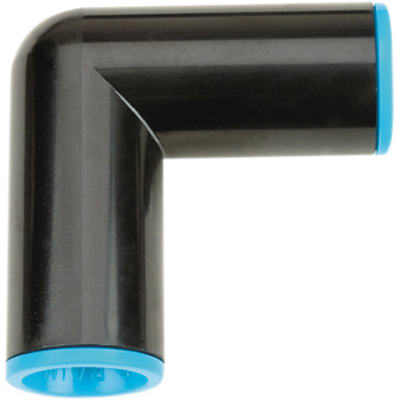 369G00UB Compression Elbow With Blue Ring - 0.71 in.