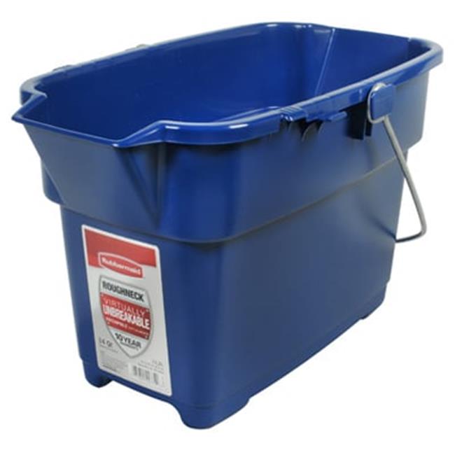 Rubbermaid 1793555 14 qt. Roughneck Bucket - Royal Blue