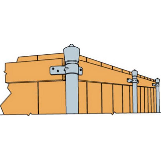 Simpson Strong Tie PGT2-R 2.37 in. Pipe Grip Tie