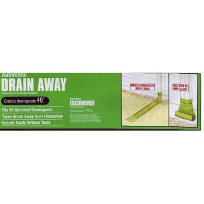 Thermwell DE46WH Flexible Automatic Downspout Extender- White - 46 in.