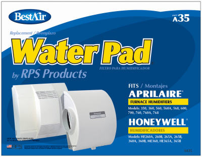 Picture of BestAir A35 Furnace Humidifier Water Pad - Aprilaire