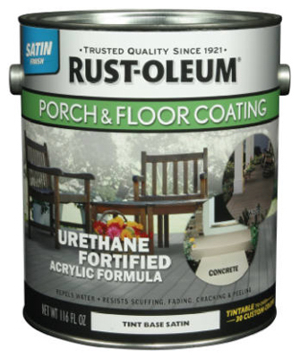 262363 Tint Base Satin Porch & Floor Urethane Finish Paint