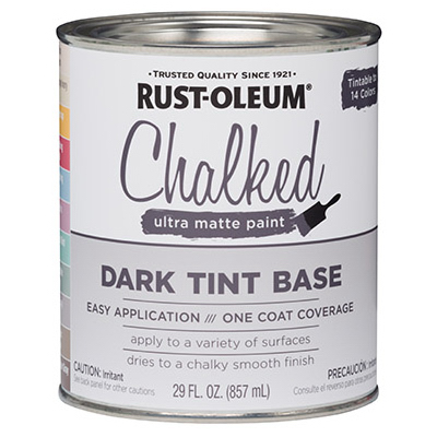 287689 30 oz. Chalked Paint- Dark Tint Base