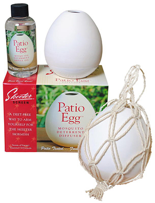 90600 4 oz. Patio Egg Mosquito Deterrent Diffuser