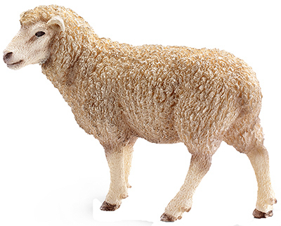 Picture of Schleich 13743 Sheep Figurine&#44; White