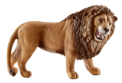 Picture of Schleich 14726 Lion Figurine, Brown