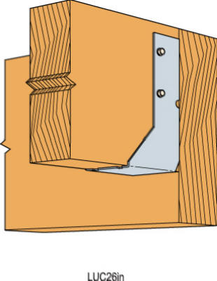 LUC26Z-WEST 2 x 6 in. Concealed Joist Hanger Z-Max