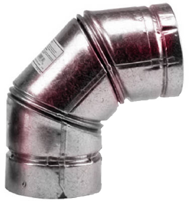 Selkirk 243230 3 in. 90 Degree Pellet Elbow