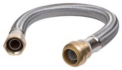 U3068FLEX18LF 18 in. Stainless Steel Water Heater Connector
