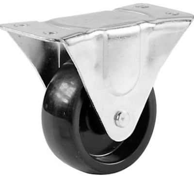 9396 2 in. Polypropylene Wheel Rigid Plate Caster