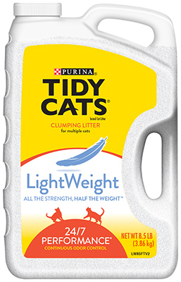 Picture of Tidy Cats 15366 24 by 7 Lightweight Performance Cat Litter&#44; 8.5 lbs. Jug