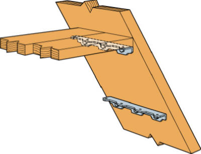 Simpson Strong Tie TA10Z 10.25 in. Stair Tread Angle