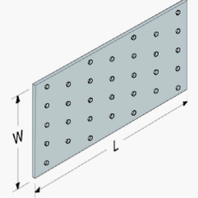 Simpson Strong Tie TP15 1 x 5 in. Tie Plate -  Simpson Strong-Tie, 717924