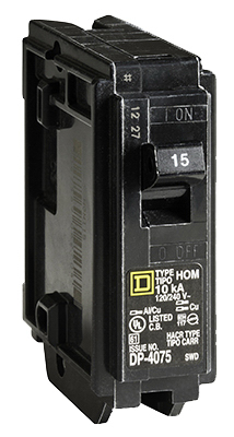HOM115C Single Pole Circuit Breaker - 15A