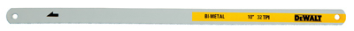 Picture of Stanley DWHT20550 10 in. x 32TPI Dewalt Hack Saw Blades. - 2 Pack