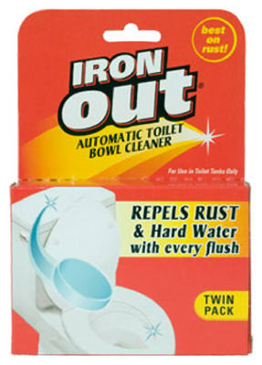 AT12T Toilet Bowl Cleaner - 2 Pack -  Iron Out, 130560