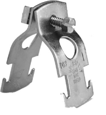 Z703 1 1-2-10 1.5 in. Universal Pipe Clamp