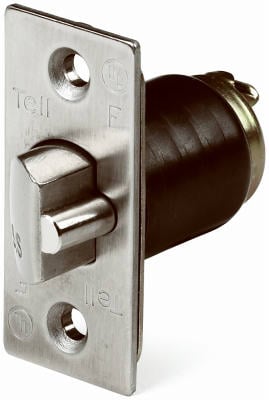 CL100213 2.75 in. Satin Stainless Steel Finish Guarded Latch Bolt