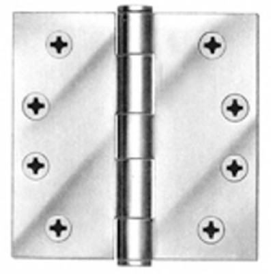 HG100020 4.5 in. Plain Bearing Hinge, Prime Coated, Pack 3