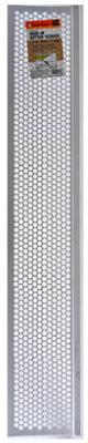 Thermwell G636W Vinyl Snap In Gutter Screen- White - 6.63 in. x 3 ft.