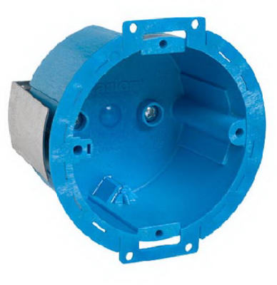 BH614R Super Blue Round Ceiling Box