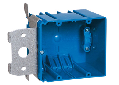 B234ADJC 2 Gang Non-Metallic Adjust A Box With Range Knock Out
