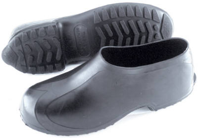 1300XL Mens Hi-Top Work Rubber Overshoe, Extra Large, Black