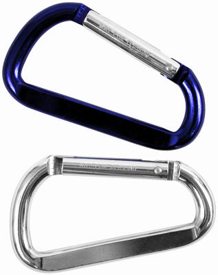 17562 Carabineer Over sized Key Ring - 2 Pack