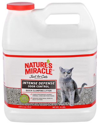Picture of Natures Miracle NM-5969 14 lbs. Intense Defense Clumping Litter